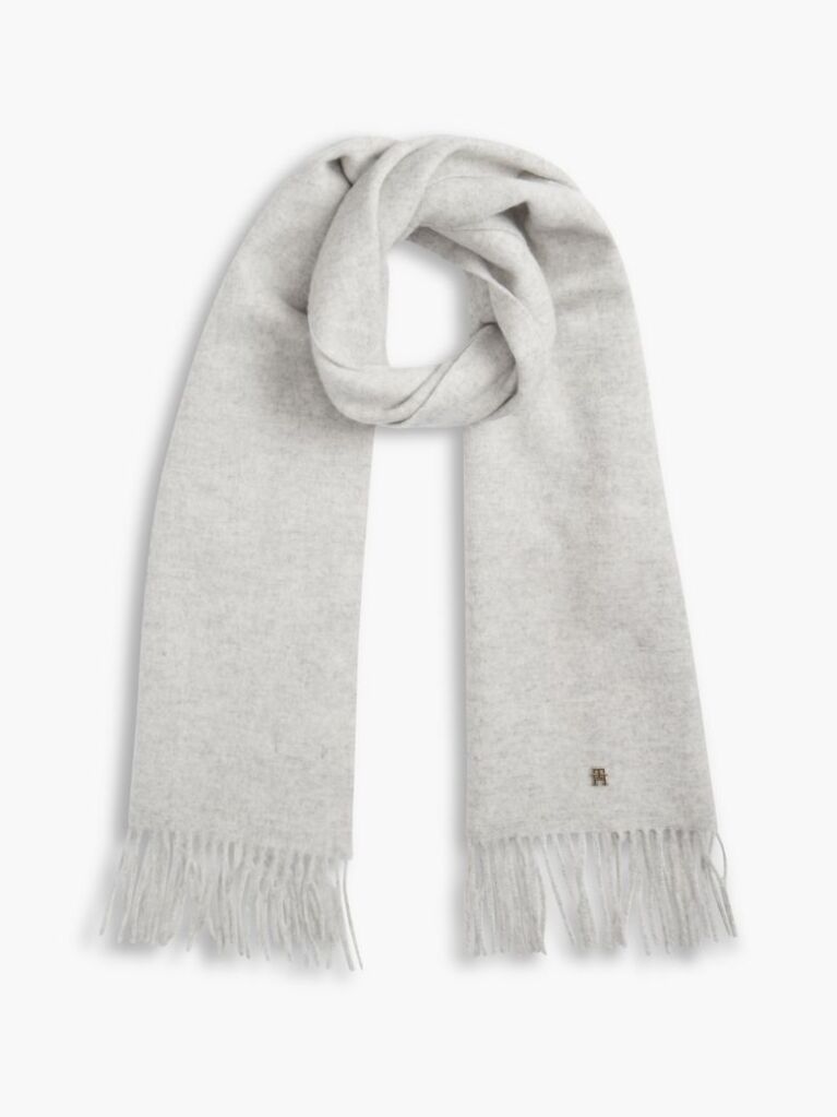 Grey Chic Pure Wool Scarf  Women