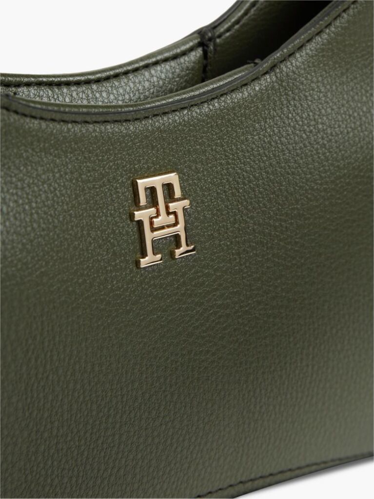Πράσινο TH Monogram Τσάντα Hobo Χιαστί  Γυναίκες