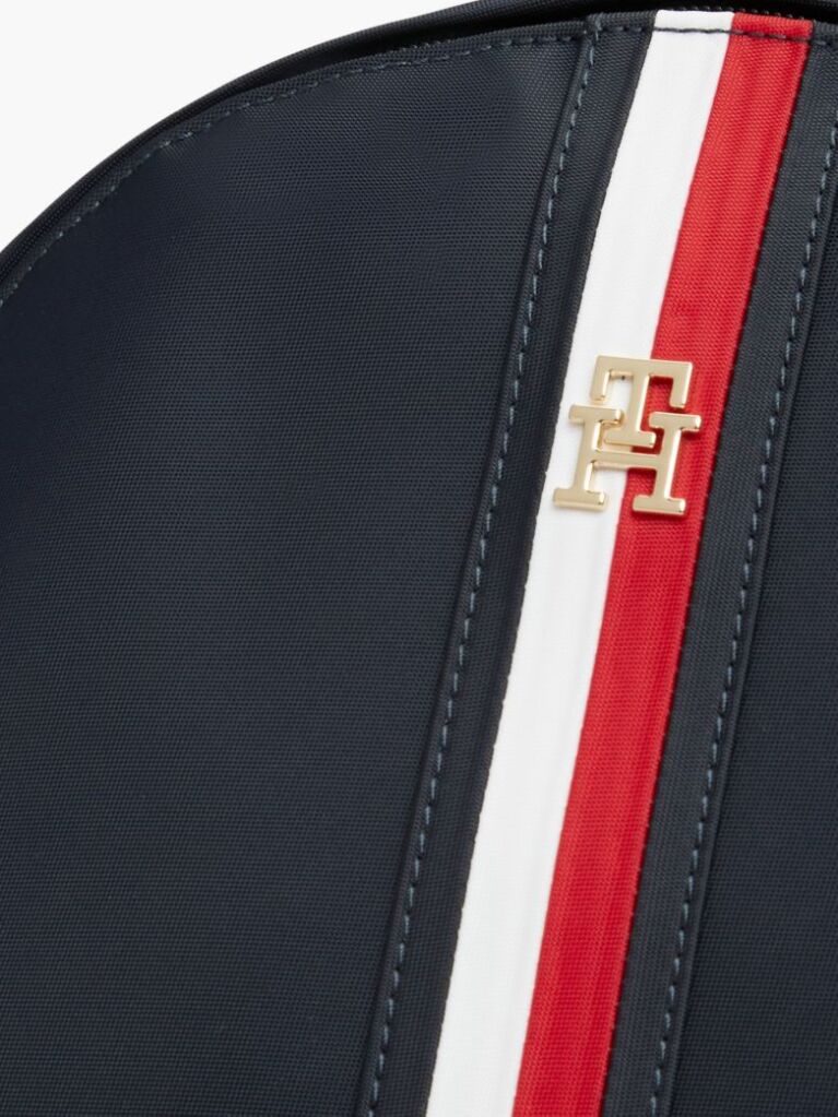 Blue Popette Global Stripe Dome Backpack  Women