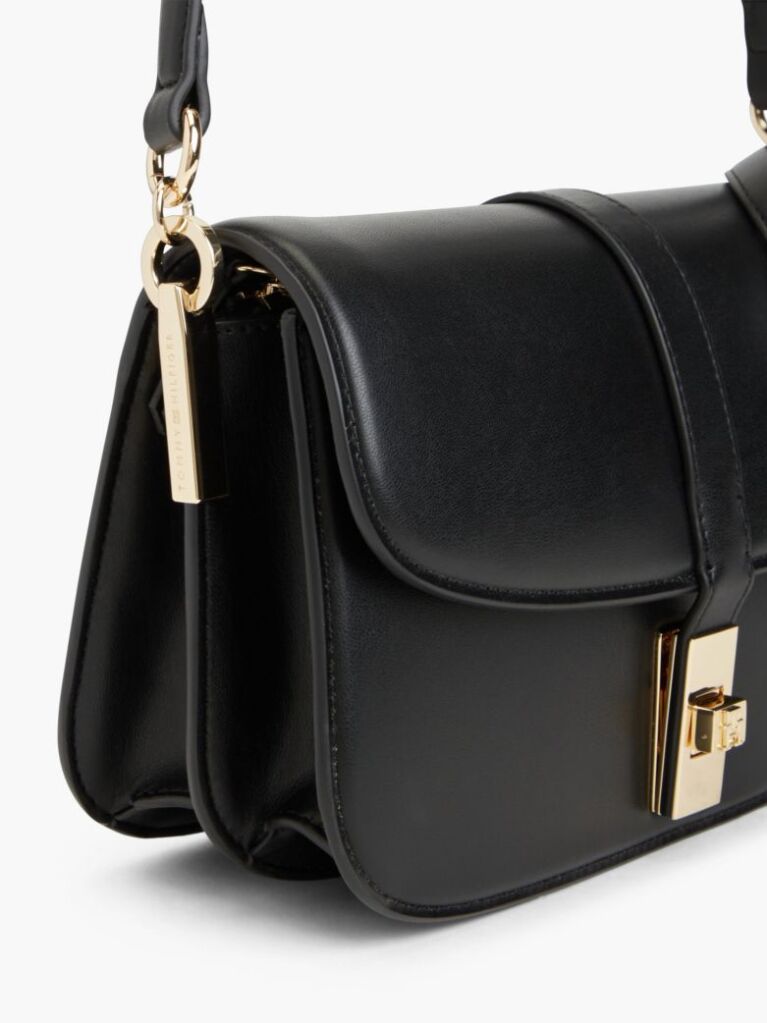 Black Heritage Convertible Crossbody Bag  Women