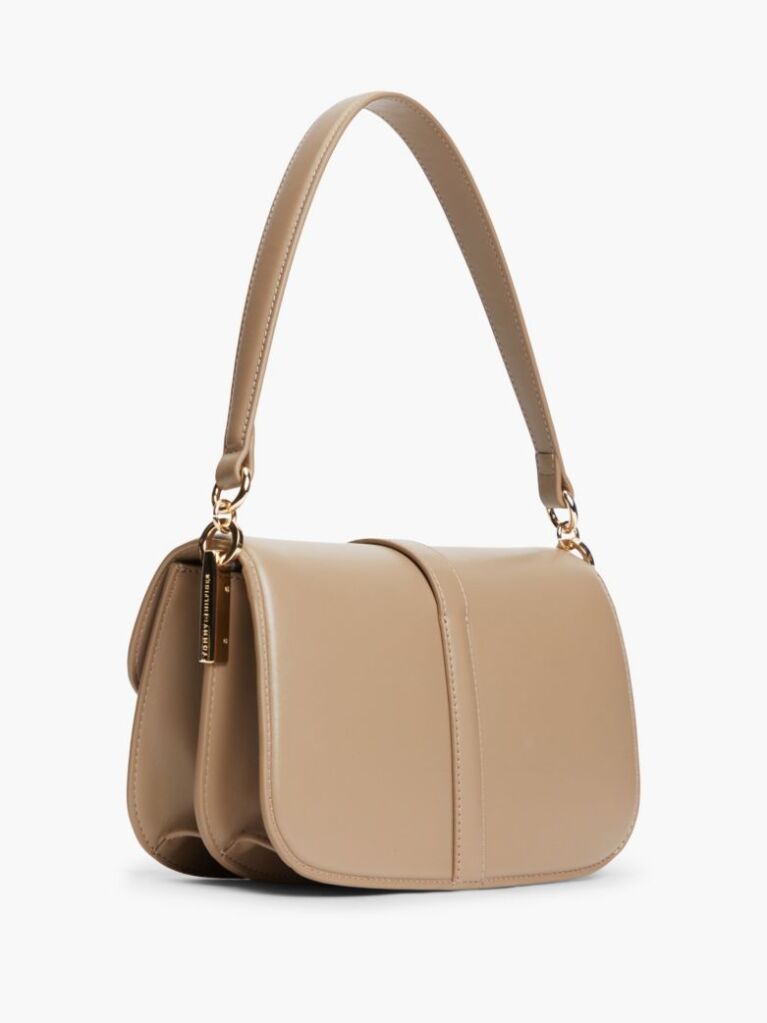 Beige Heritage Convertible Crossbody Bag  Women