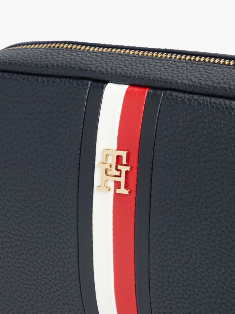 Blue Essential Corporate Global Stripe Camera Bag  Women