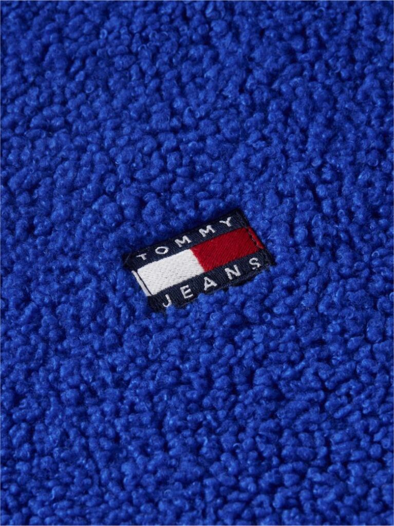 Blue Teddy Zip-Thru Hoody  Men