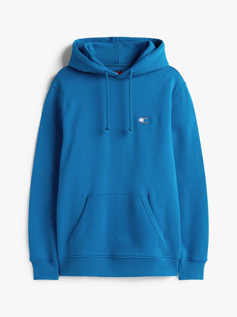 Μπλε Hoody Με Σήμα Tommy Και Κορδόνι  Άνδρες