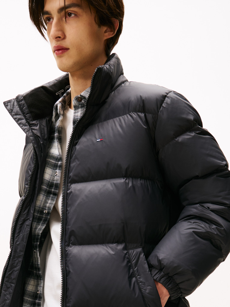 Black Water Rellepent Hooded Relaxed Down Parka  Men