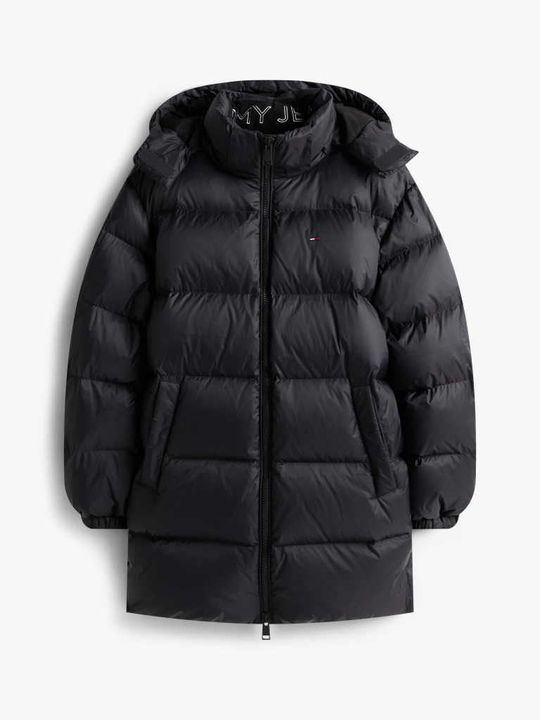 Black Water Rellepent Hooded Relaxed Down Parka  Men