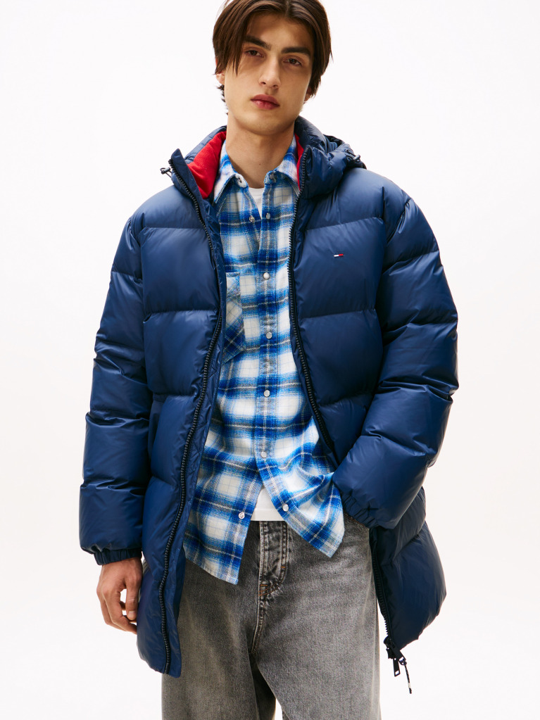 Blue Water Rellepent Hooded Relaxed Down Parka  Men
