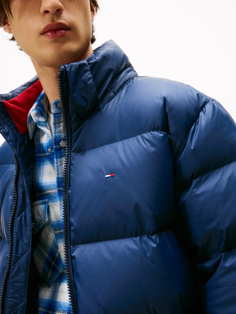 Blue Water Rellepent Hooded Relaxed Down Parka  Men