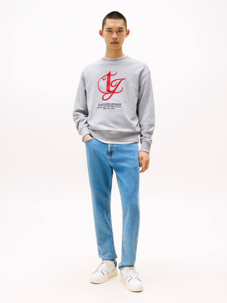 Denim Isaac Άνετο Τζιν Σε Tapered Γραμμή  Άνδρες