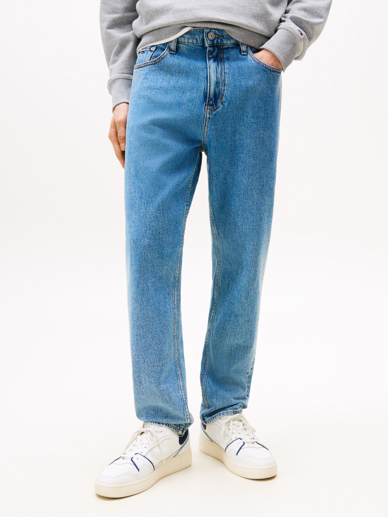 Denim Isaac Άνετο Τζιν Σε Tapered Γραμμή  Άνδρες