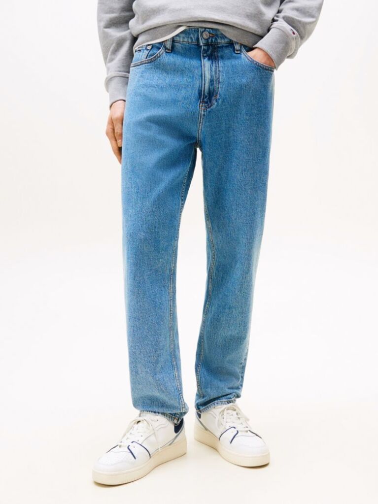 Denim Isaac Άνετο Τζιν Σε Tapered Γραμμή  Άνδρες