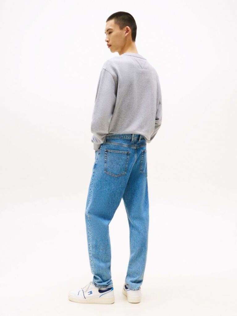 Denim Isaac Άνετο Τζιν Σε Tapered Γραμμή  Άνδρες