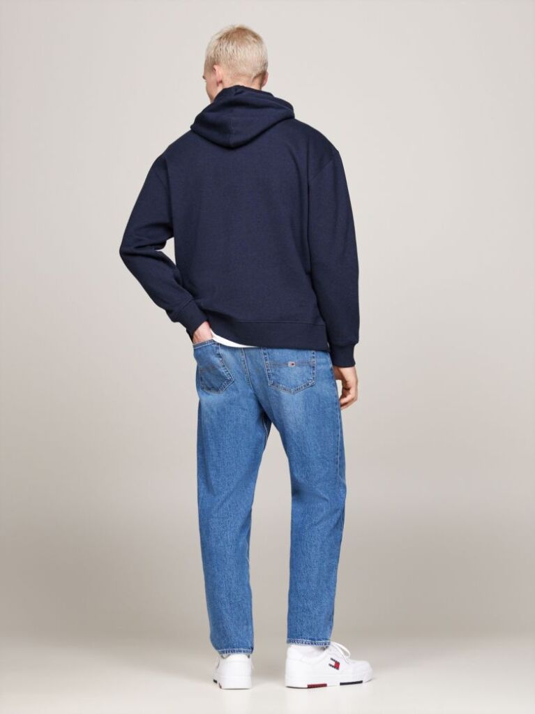 Μπλε Άνετο Hoody Με Σημαία Tommy  Άνδρες