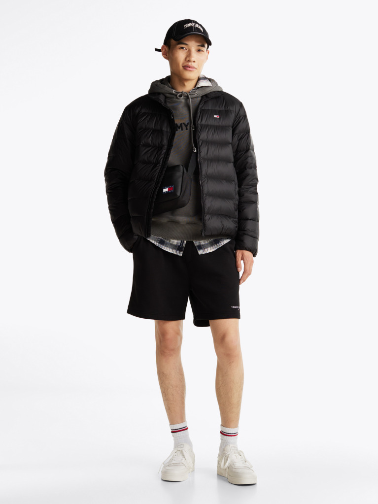 Black Lightweight Water Repellent Jacket  Men