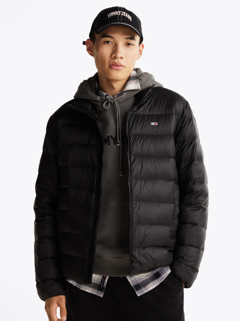 Black Lightweight Water Repellent Jacket  Men
