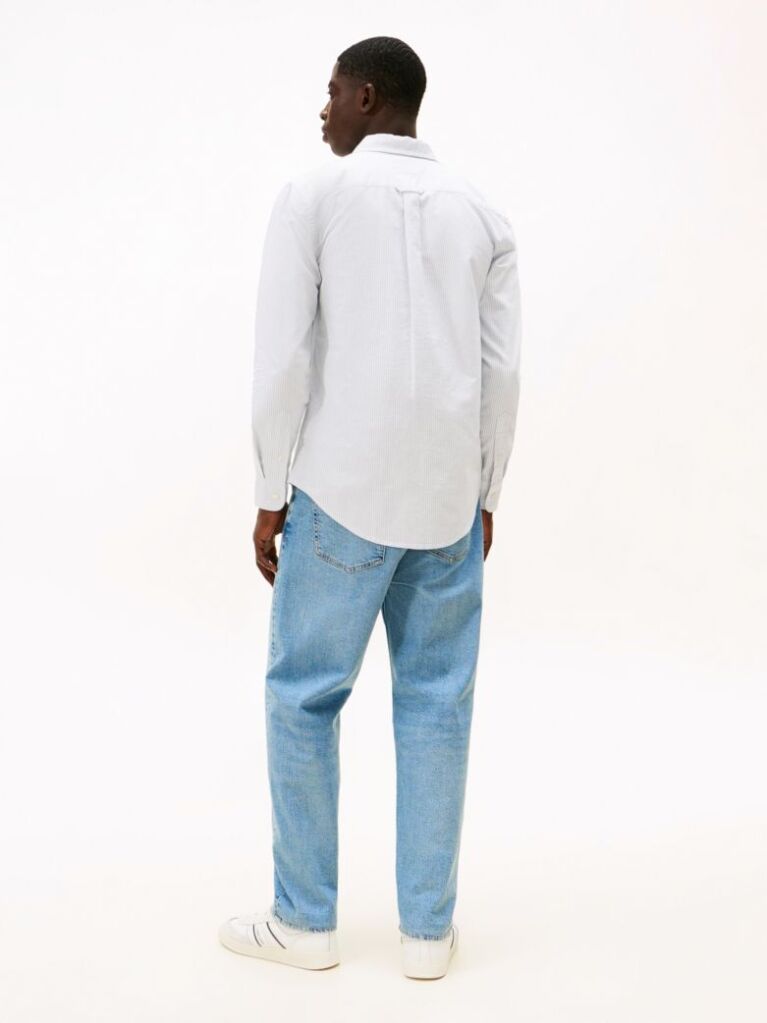 Multi Slim Ριγέ Oxford Πουκάμισο  Άνδρες