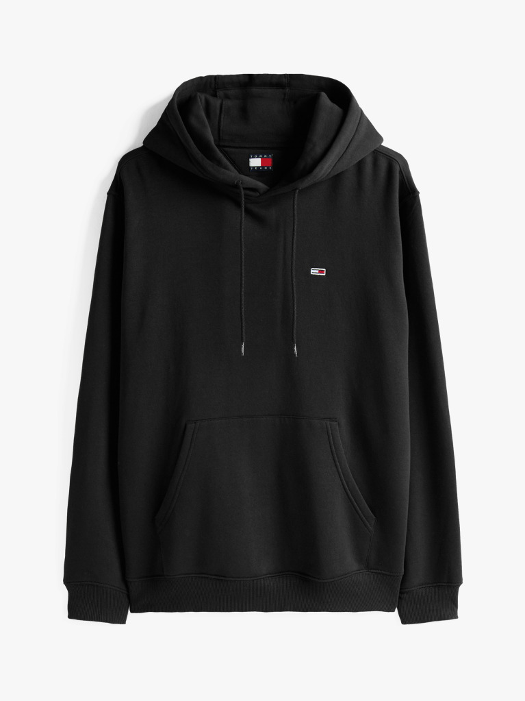 Black Regular Flag Hoodie  Men