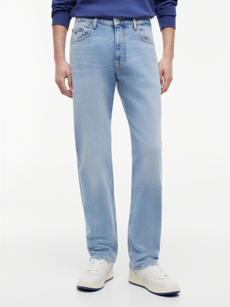 Denim Ryan Whiskered Slim Straight Leg Jeans  Men