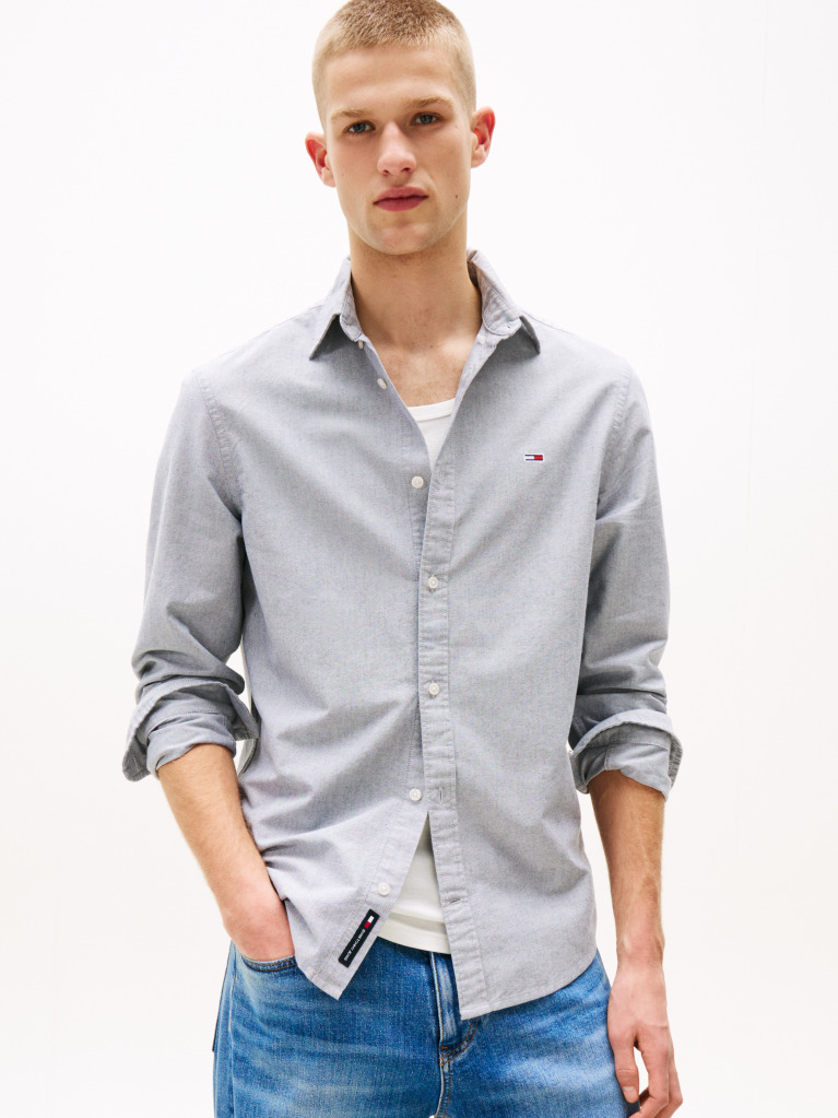 Blue Regular Fit Button Down Oxford Shirt  Men