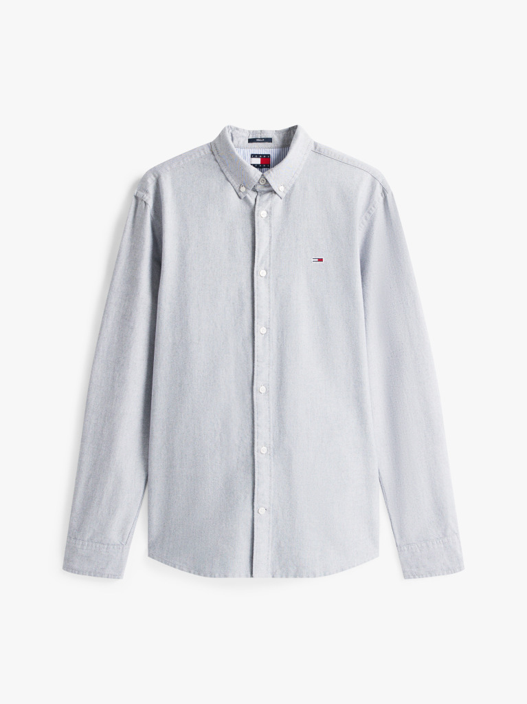 Blue Regular Fit Button Down Oxford Shirt  Men