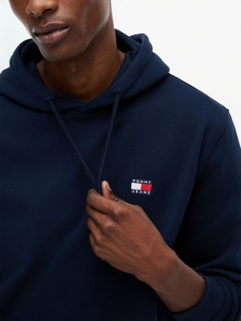 Μπλε Hoody Με Ετικέτα Tommy  Άνδρες