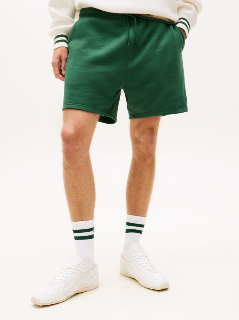 Green Flag Patch Regular Bermuda Shorts  Men