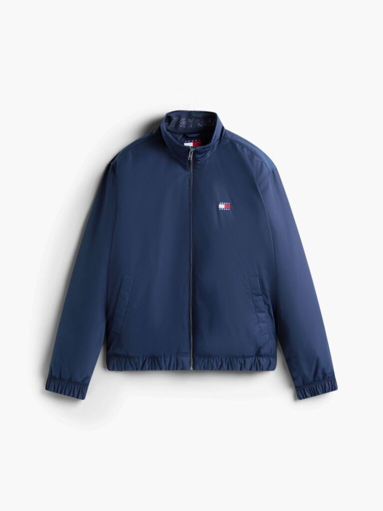 Blue Water Repellent Relaxed Padded Jacket  Men