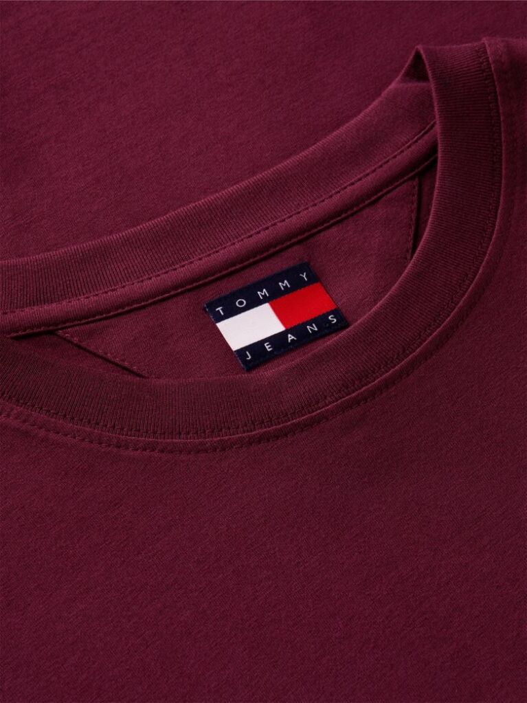 Μωβ Jersey T-Shirt Με Κλασική Λαιμόκοψη Και Λογότυπο  Άνδρες