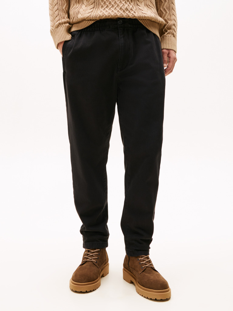 Black Isaac Brushed Twill Chino  Men
