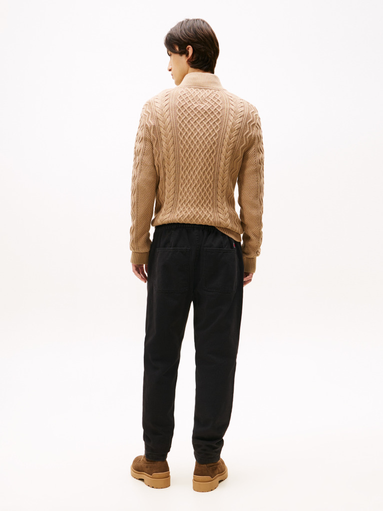 Black Isaac Brushed Twill Chino  Men