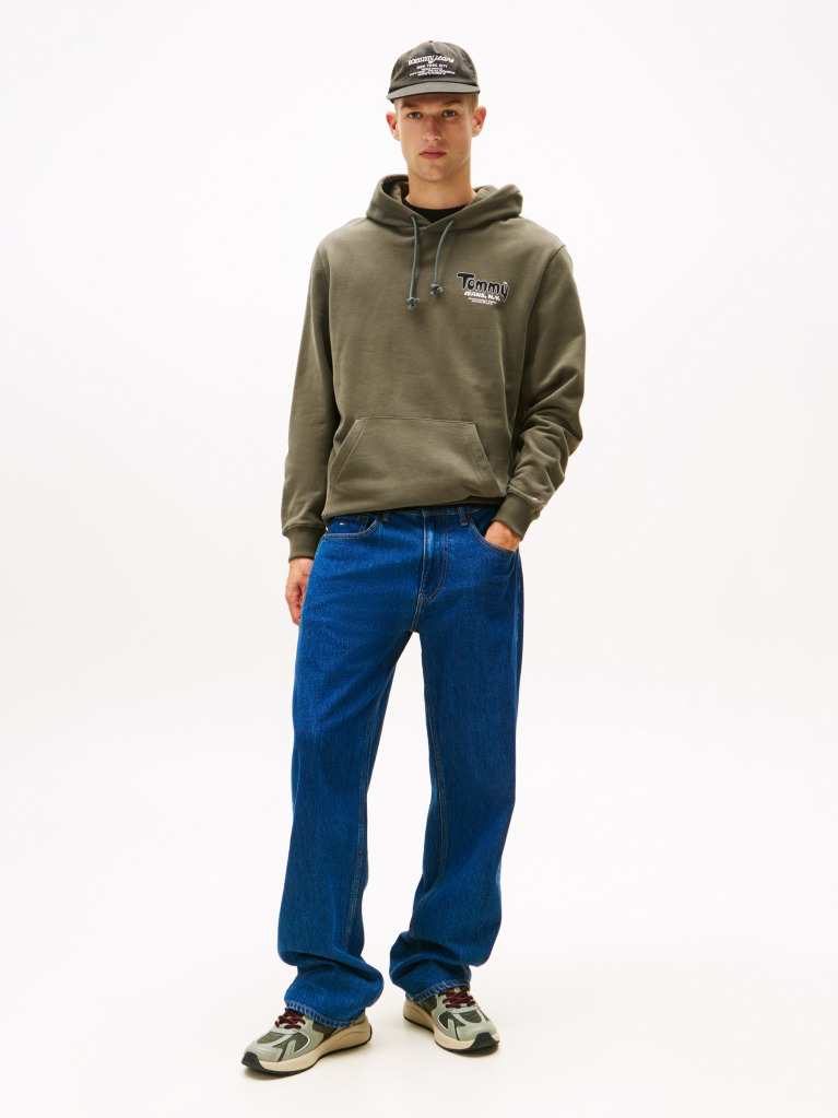 Πράσινο Terry Hoody Με Λογότυπο  Άνδρες