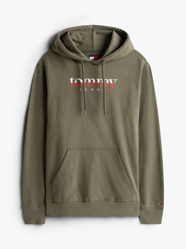 Πράσινο Terry Hoody Με Λογότυπο Και Κορδόνι  Άνδρες