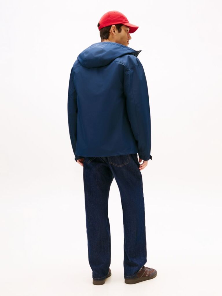 Blue 3-in-1 Padded Chicago Windbreaker  Men