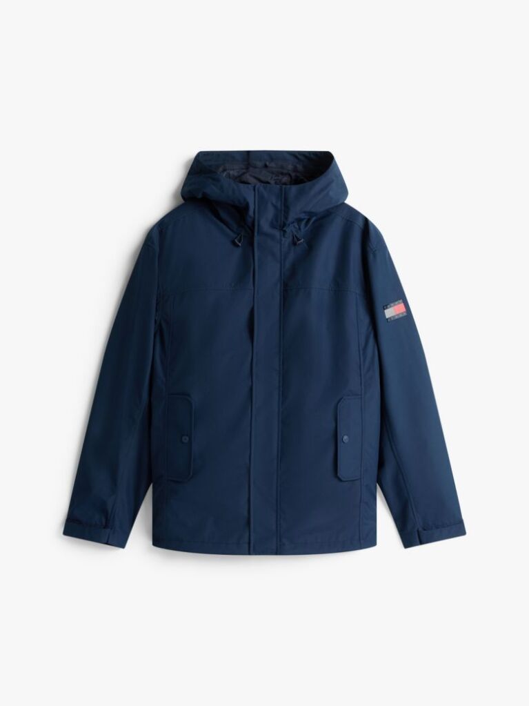 Blue 3-in-1 Padded Chicago Windbreaker  Men