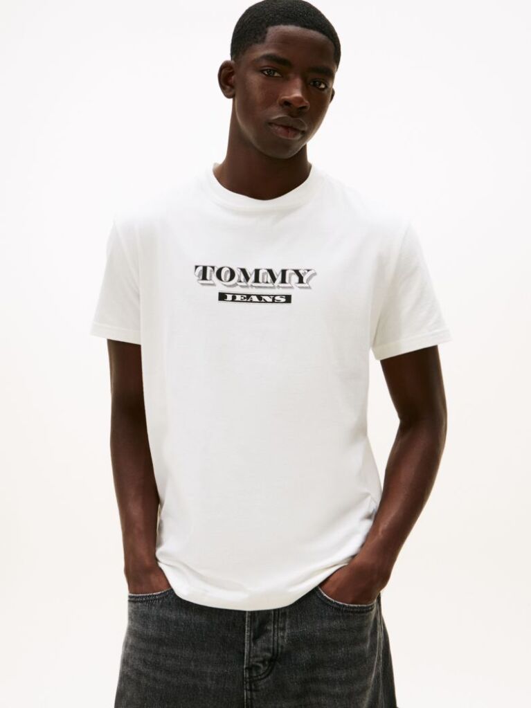 Beige Regular Tonal Logo Short-Sleeve T-Shirt  Men