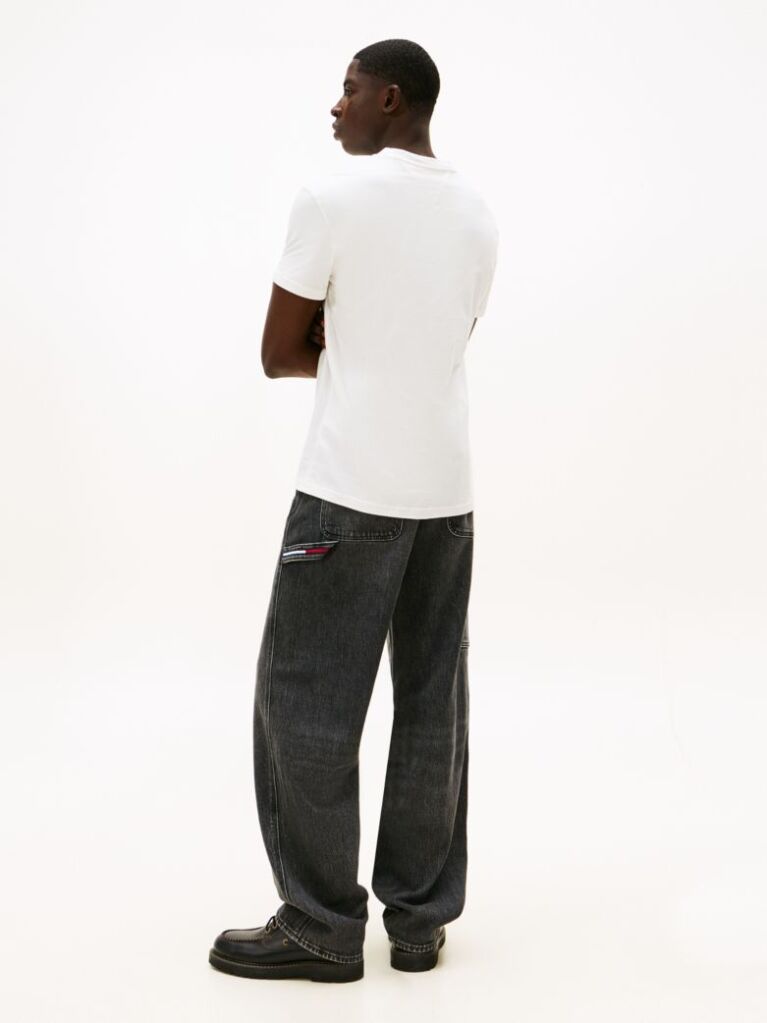 Beige Regular Tonal Logo Short-Sleeve T-Shirt  Men