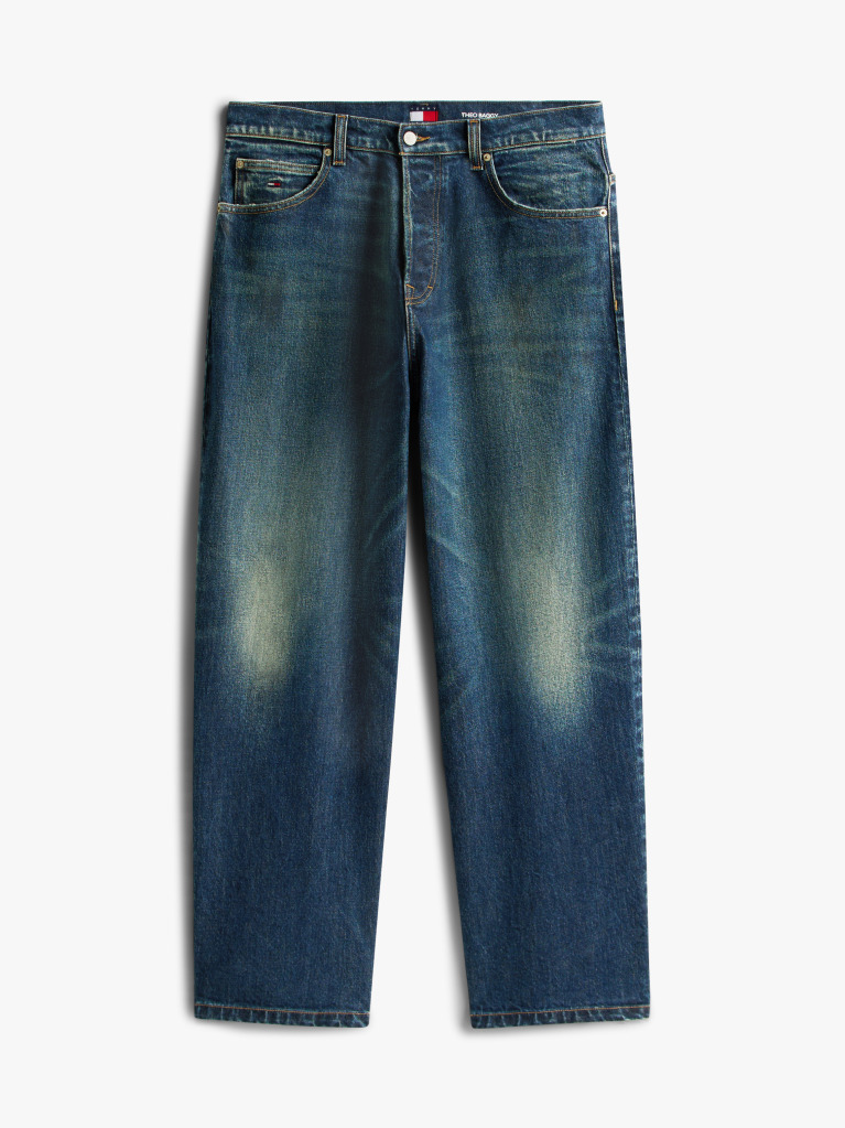 Denim Theo Faded Loose Jeans  Men