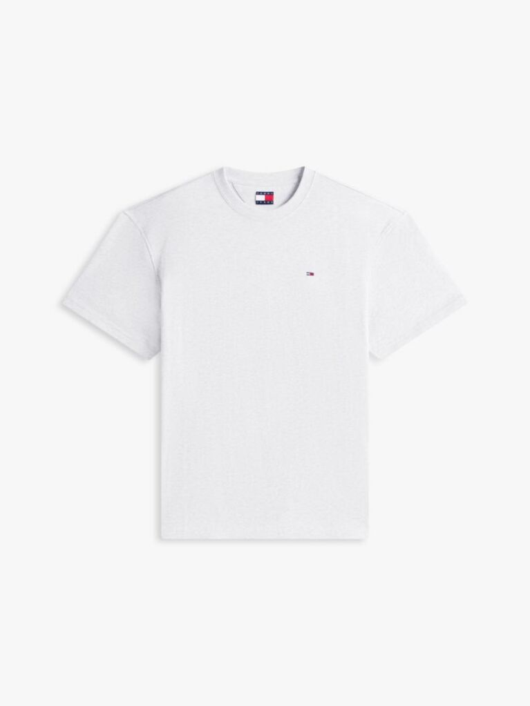 Γκρι Άνετο T-Shirt Με Σημαία Tommy  Άνδρες