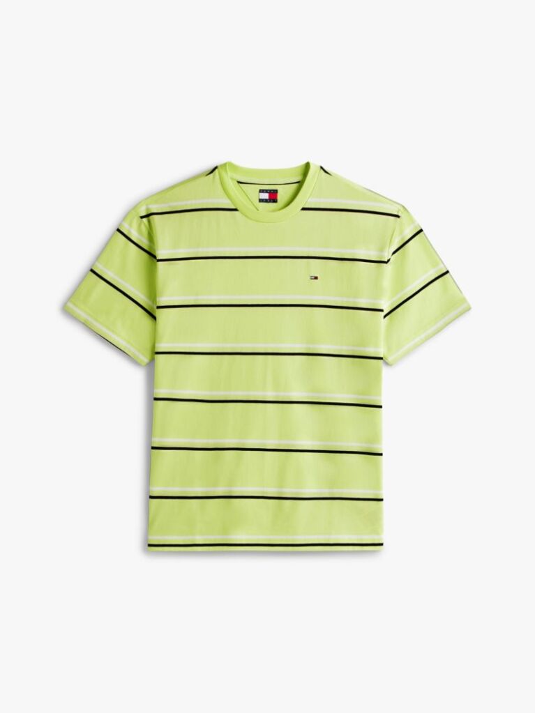 Multi Hilfiger Flag Stripe Relaxed Jersey T-Shirt  Men