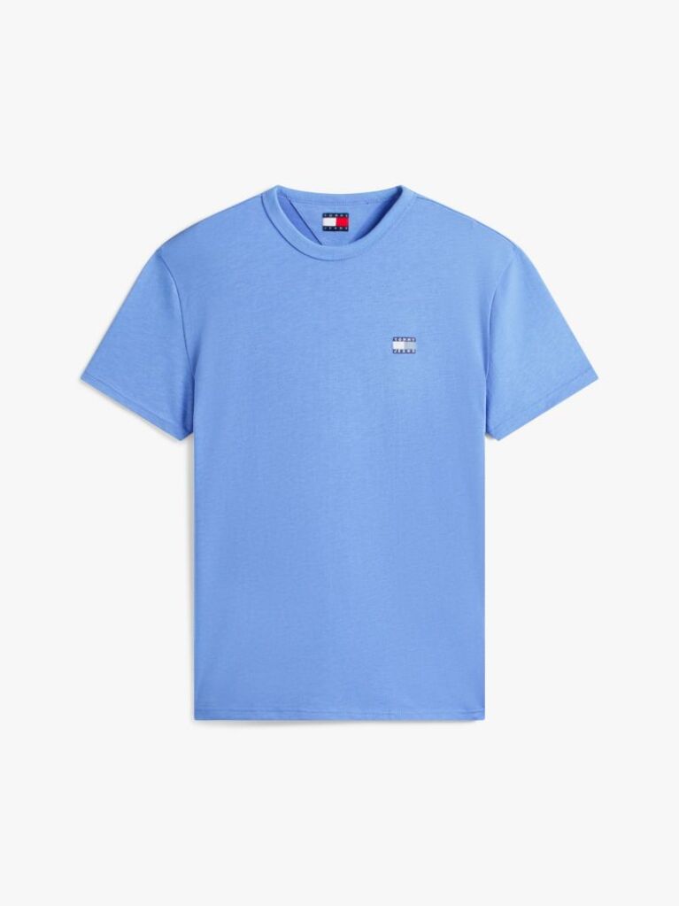 Μπλε T-Shirt Με Tonal Ετικέτα Tommy  Άνδρες