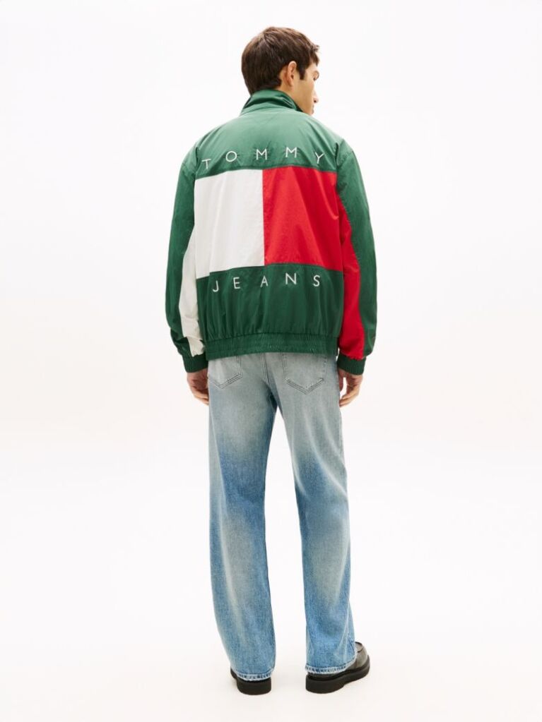 Green Flag Badge Back Logo Water Repellent Jacket  Men
