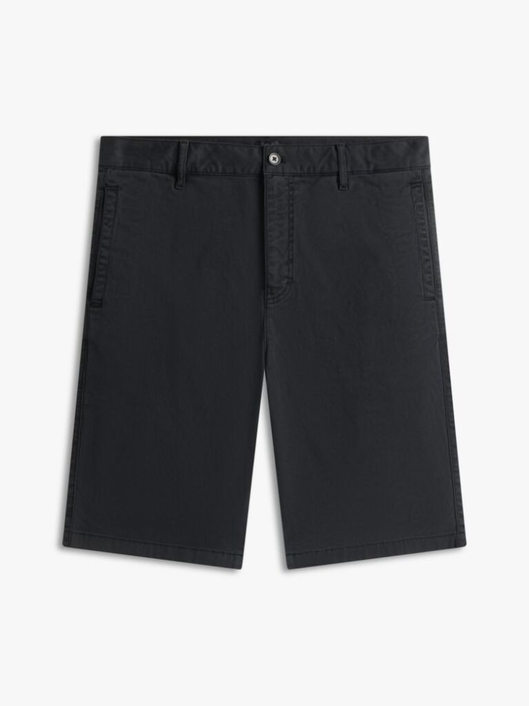 Black Otis Twill Chino Bermuda Shorts  Men
