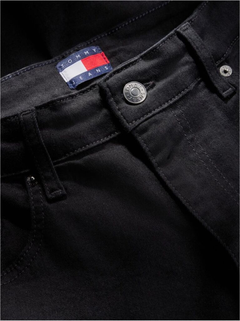 Denim Scanton Slim Black Jeans  Men