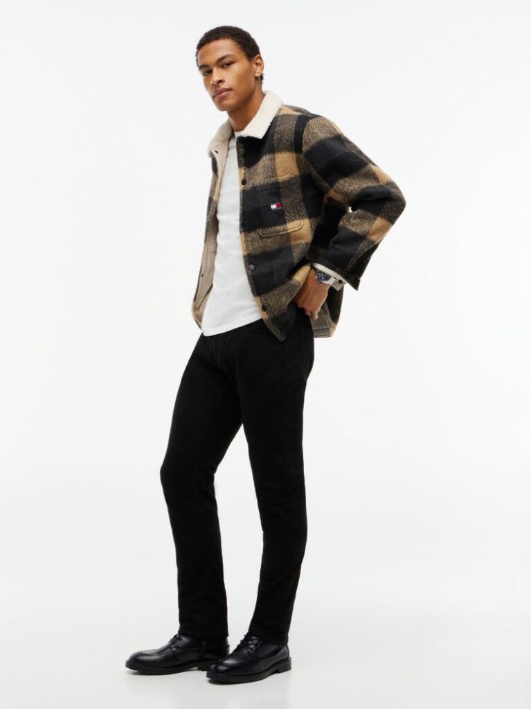 Denim Scanton Slim Black Jeans  Men