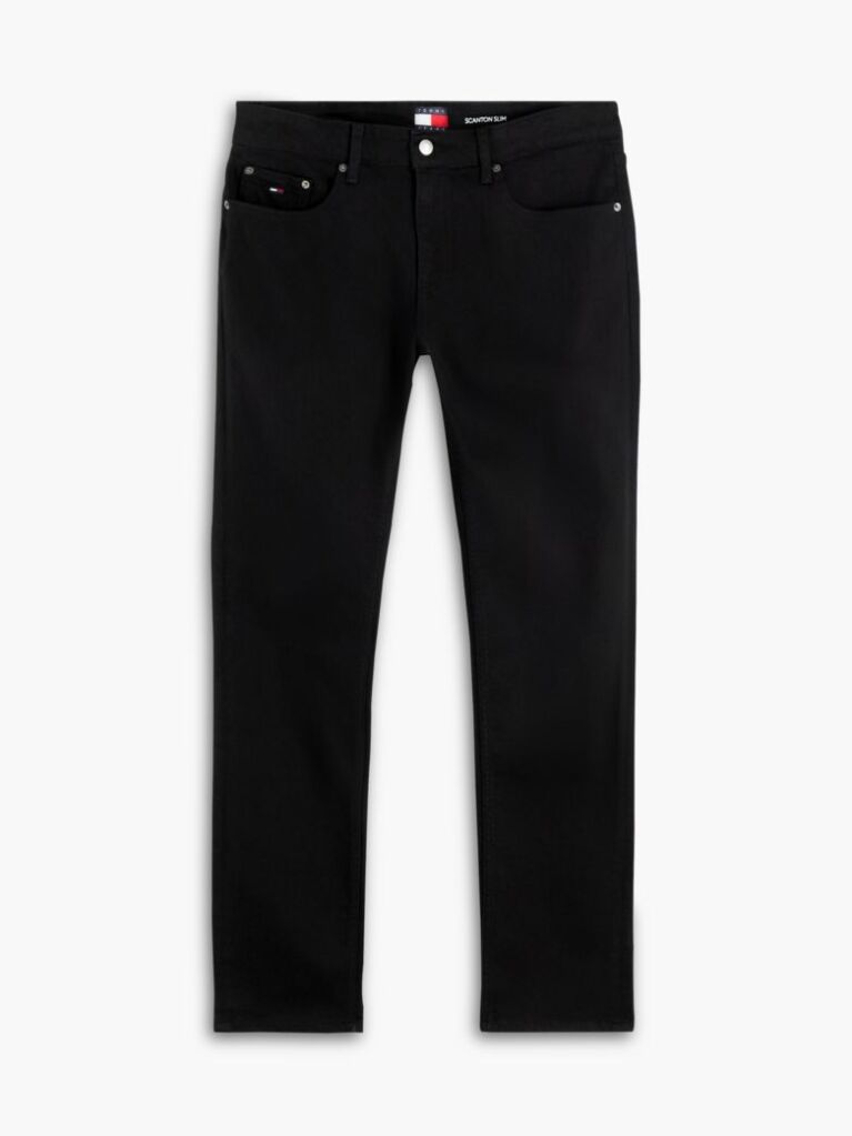 Denim Scanton Slim Black Jeans  Men