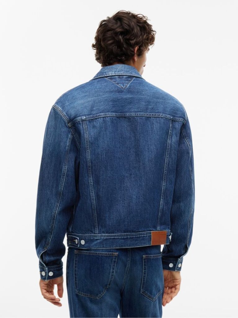 Denim Relaxed Denim Trucker Jacket  Men