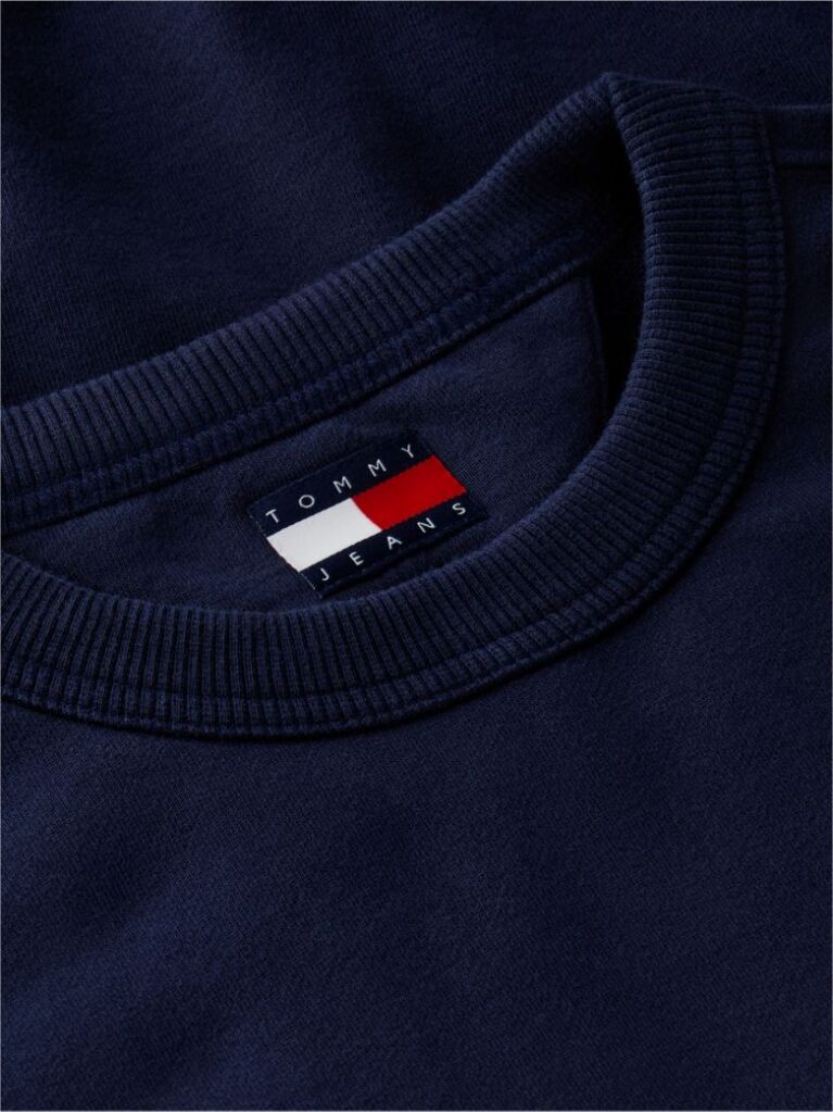Blue Back Wavy Flag Terry Relaxed Sweatshirt  Men