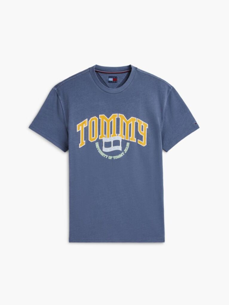 Blue Varsity Logo Jersey T-Shirt  Men