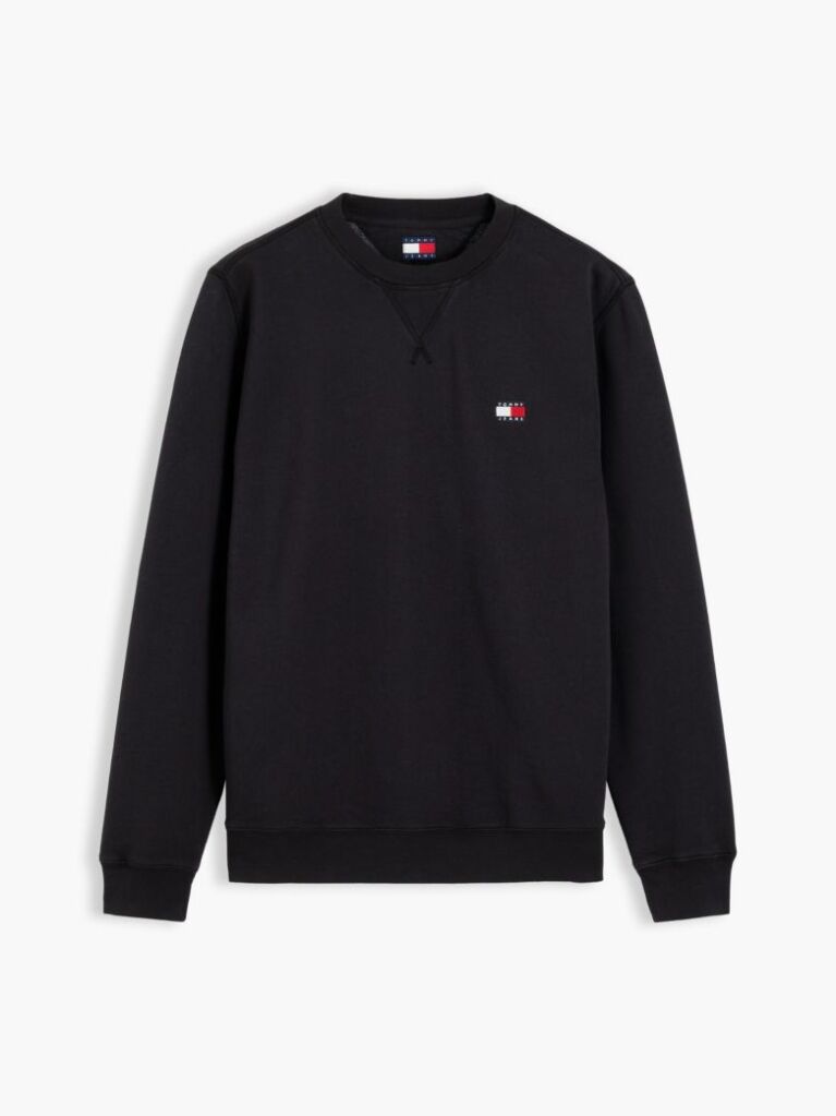 Black Badge Fleece Crew Neck Sweatshirt  Men