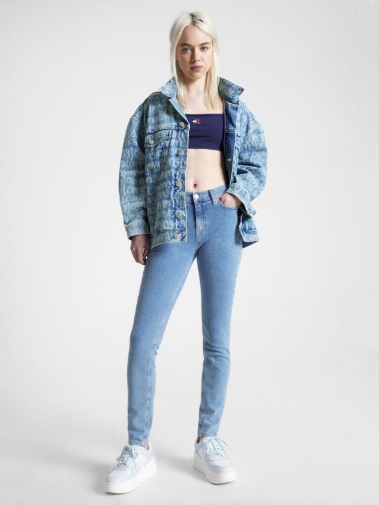 Denim Nora Mid Rise Skinny Jeans  Women